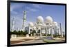 Sheikh Zayed Grand Mosque, Abu Dhabi, United Arab Emirates, Middle East-Fraser Hall-Framed Premium Photographic Print