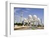 Sheikh Zayed Grand Mosque, Abu Dhabi, United Arab Emirates, Middle East-Fraser Hall-Framed Photographic Print