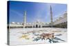 Sheikh Zayed Grand Mosque, Abu Dhabi, United Arab Emirates, Middle East-Fraser Hall-Stretched Canvas