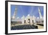 Sheikh Zayed Grand Mosque, Abu Dhabi, United Arab Emirates, Middle East-Fraser Hall-Framed Photographic Print