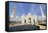 Sheikh Zayed Grand Mosque, Abu Dhabi, United Arab Emirates, Middle East-Fraser Hall-Framed Stretched Canvas