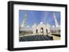 Sheikh Zayed Grand Mosque, Abu Dhabi, United Arab Emirates, Middle East-Fraser Hall-Framed Photographic Print