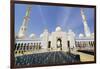 Sheikh Zayed Grand Mosque, Abu Dhabi, United Arab Emirates, Middle East-Fraser Hall-Framed Photographic Print