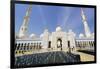 Sheikh Zayed Grand Mosque, Abu Dhabi, United Arab Emirates, Middle East-Fraser Hall-Framed Photographic Print