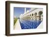 Sheikh Zayed Grand Mosque, Abu Dhabi, United Arab Emirates, Middle East-Fraser Hall-Framed Photographic Print