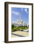 Sheikh Zayed Grand Mosque, Abu Dhabi, United Arab Emirates, Middle East-Fraser Hall-Framed Photographic Print