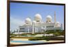 Sheikh Zayed Grand Mosque, Abu Dhabi, United Arab Emirates, Middle East-Fraser Hall-Framed Premium Photographic Print