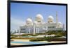 Sheikh Zayed Grand Mosque, Abu Dhabi, United Arab Emirates, Middle East-Fraser Hall-Framed Premium Photographic Print