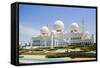 Sheikh Zayed Grand Mosque, Abu Dhabi, United Arab Emirates, Middle East-Fraser Hall-Framed Stretched Canvas