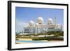 Sheikh Zayed Grand Mosque, Abu Dhabi, United Arab Emirates, Middle East-Fraser Hall-Framed Photographic Print