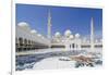 Sheikh Zayed Grand Mosque, Abu Dhabi, United Arab Emirates, Middle East-Fraser Hall-Framed Photographic Print