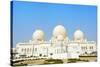Sheikh Zayed Grand Mosque, Abu Dhabi, United Arab Emirates.-Keren Su-Stretched Canvas