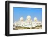 Sheikh Zayed Grand Mosque, Abu Dhabi, United Arab Emirates.-Keren Su-Framed Photographic Print