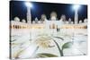 Sheikh Zayed Grand Mosque at Night, Abu Dhabi, United Arab Emirates, Middle East-Christian-Stretched Canvas