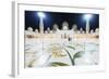 Sheikh Zayed Grand Mosque at Night, Abu Dhabi, United Arab Emirates, Middle East-Christian-Framed Photographic Print