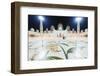 Sheikh Zayed Grand Mosque at Night, Abu Dhabi, United Arab Emirates, Middle East-Christian-Framed Photographic Print