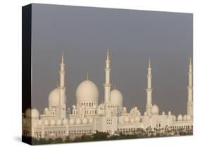 Sheikh Zayed Grand Mosque, the Biggest Mosque in the U.A.E., Abu Dhabi-null-Stretched Canvas