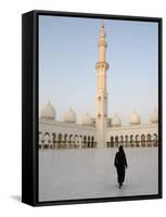 Sheikh Zayed Grand Mosque, the Biggest Mosque in the U.A.E., Abu Dhabi-null-Framed Stretched Canvas