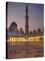 Sheikh Zayed Grand Mosque, the Biggest Mosque in the U.A.E., Abu Dhabi-null-Stretched Canvas