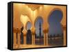 Sheikh Zayed Mosque, Abu Dhabi, United Arab Emirates, Middle East-Angelo Cavalli-Framed Stretched Canvas