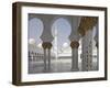 Sheikh Zayed Mosque, Abu Dhabi, United Arab Emirates, Middle East-Angelo Cavalli-Framed Photographic Print