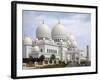Sheikh Zayed Mosque, Abu Dhabi, United Arab Emirates, Middle East-Angelo Cavalli-Framed Photographic Print