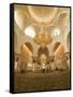 Sheikh Zayed Mosque, Abu Dhabi, United Arab Emirates, Middle East-Angelo Cavalli-Framed Stretched Canvas