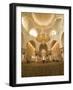 Sheikh Zayed Mosque, Abu Dhabi, United Arab Emirates, Middle East-Angelo Cavalli-Framed Photographic Print