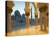 Sheikh Zayed Mosque, Abu Dhabi, United Arab Emirates, Middle East-Angelo Cavalli-Stretched Canvas