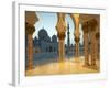 Sheikh Zayed Mosque, Abu Dhabi, United Arab Emirates, Middle East-Angelo Cavalli-Framed Photographic Print