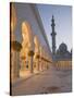 Sheikh Zayed Mosque, Abu Dhabi, United Arab Emirates, Middle East-Angelo Cavalli-Stretched Canvas