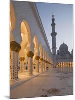 Sheikh Zayed Mosque, Abu Dhabi, United Arab Emirates, Middle East-Angelo Cavalli-Mounted Photographic Print