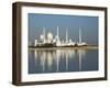 Sheikh Zayed Mosque, Abu Dhabi, United Arab Emirates, Middle East-Angelo Cavalli-Framed Photographic Print