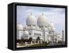 Sheikh Zayed Mosque, Abu Dhabi, United Arab Emirates, Middle East-Angelo Cavalli-Framed Stretched Canvas