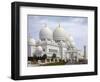 Sheikh Zayed Mosque, Abu Dhabi, United Arab Emirates, Middle East-Angelo Cavalli-Framed Photographic Print