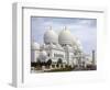 Sheikh Zayed Mosque, Abu Dhabi, United Arab Emirates, Middle East-Angelo Cavalli-Framed Photographic Print