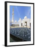 Sheikh Zayed Mosque, Abu Dhabi, United Arab Emirates, Middle East-Fraser Hall-Framed Photographic Print