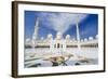 Sheikh Zayed Mosque, Abu Dhabi, United Arab Emirates, Middle East-Fraser Hall-Framed Photographic Print