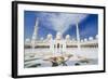 Sheikh Zayed Mosque, Abu Dhabi, United Arab Emirates, Middle East-Fraser Hall-Framed Photographic Print