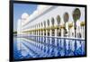 Sheikh Zayed Mosque, Abu Dhabi, United Arab Emirates, Middle East-Fraser Hall-Framed Premium Photographic Print