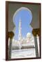 Sheikh Zayed Mosque, Abu Dhabi, United Arab Emirates, Middle East-Fraser Hall-Framed Photographic Print