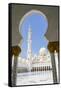 Sheikh Zayed Mosque, Abu Dhabi, United Arab Emirates, Middle East-Fraser Hall-Framed Stretched Canvas