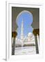 Sheikh Zayed Mosque, Abu Dhabi, United Arab Emirates, Middle East-Fraser Hall-Framed Photographic Print