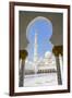 Sheikh Zayed Mosque, Abu Dhabi, United Arab Emirates, Middle East-Fraser Hall-Framed Photographic Print