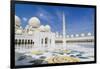 Sheikh Zayed Mosque, Abu Dhabi, United Arab Emirates, Middle East-Fraser Hall-Framed Photographic Print