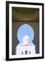 Sheikh Zayed Mosque, Abu Dhabi, United Arab Emirates, Middle East-Fraser Hall-Framed Premium Photographic Print