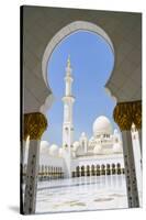 Sheikh Zayed Mosque, Abu Dhabi, United Arab Emirates, Middle East-Fraser Hall-Stretched Canvas