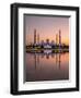 Sheikh Zayed Mosque (the Grand Mosque) reflected in a pool of water in Abu Dhabi-Dominic Byrne-Framed Photographic Print