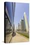 Sheikh Zayed Road, Dubai, United Arab Emirates, Middle East-Amanda Hall-Stretched Canvas