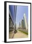 Sheikh Zayed Road, Dubai, United Arab Emirates, Middle East-Amanda Hall-Framed Photographic Print